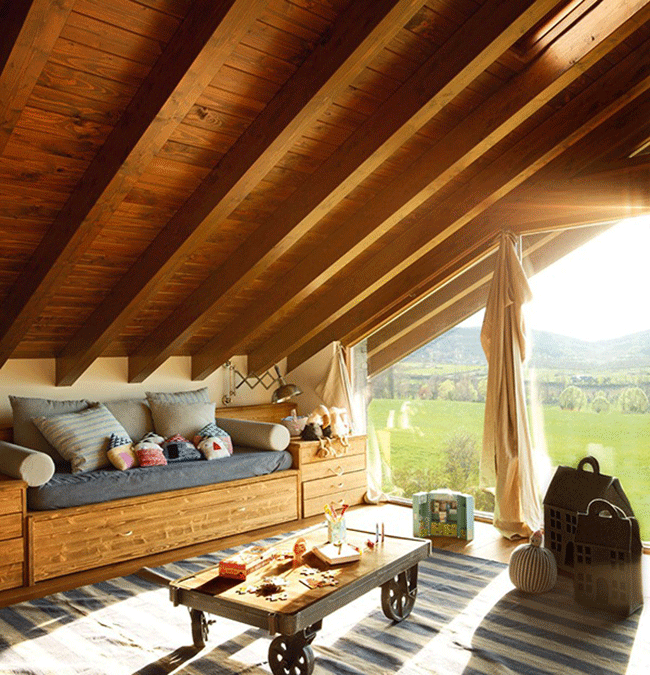 3 mansarda in stil rustic 4