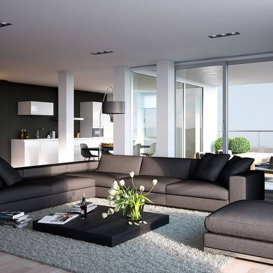6. Poze amenajare living modern (9) 6. Poze amenajare living modern (9)