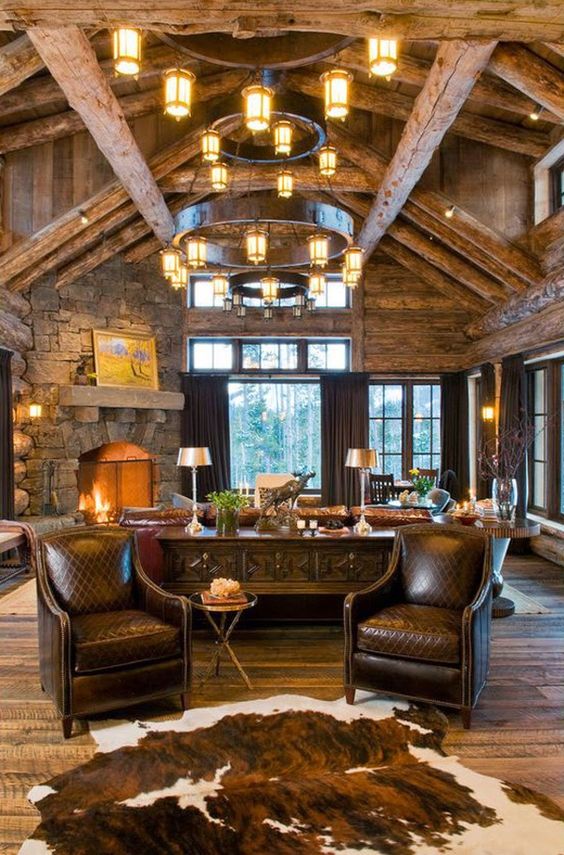 Amenajare living rustic 2 Amenajare living rustic 2