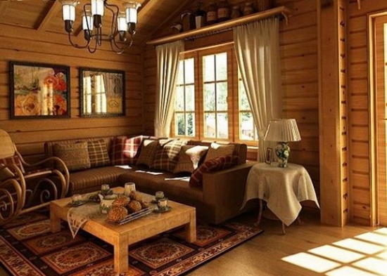Amenajare living rustic 3 Amenajare living rustic 3