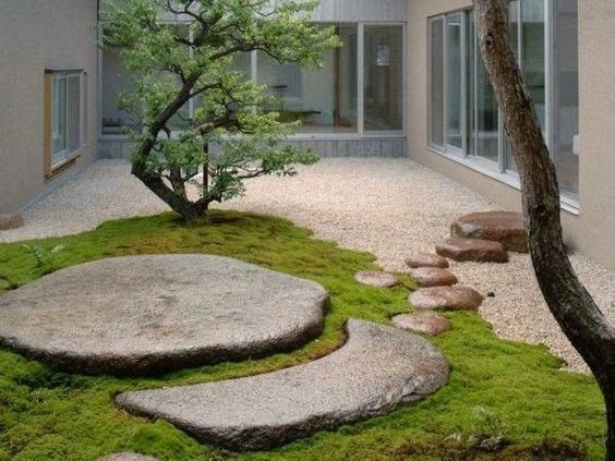 element-de-pamant-in-gradina-feng-shui