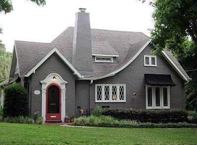exterior-gri-casa Fatada gri antracit