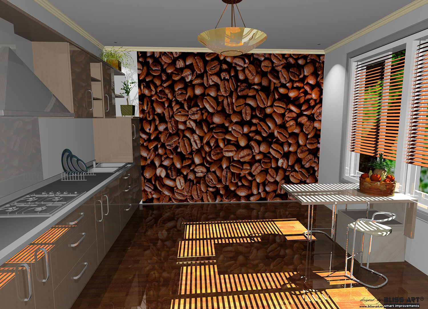 tapet pentru bucatarie cu model coffee 2 tapet pentru bucatarie cu model coffee 2