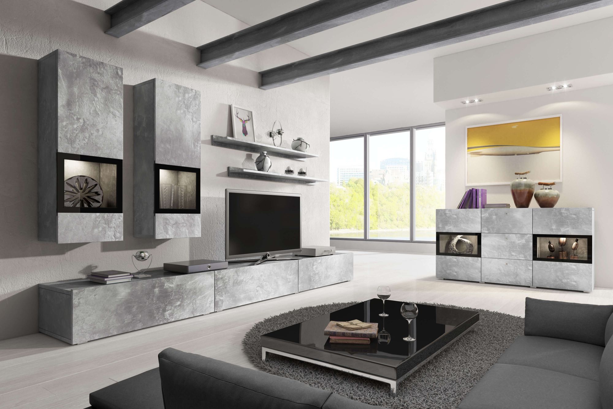 2 – 2 amenajari interioare apartamente – living 3