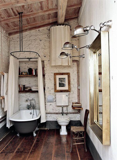 2. Stiluri de amenajare Design Vintage Baie