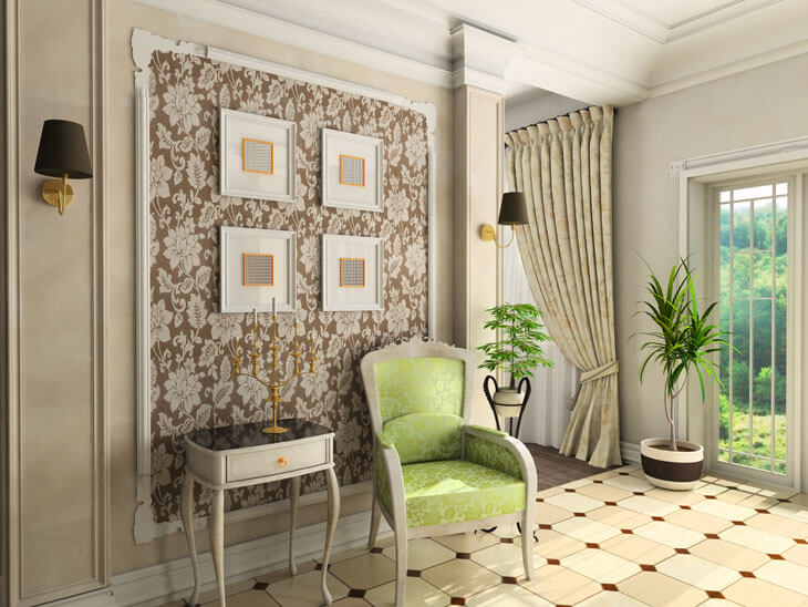 2.3. Stiluri de amenajare Design Vintage Hol