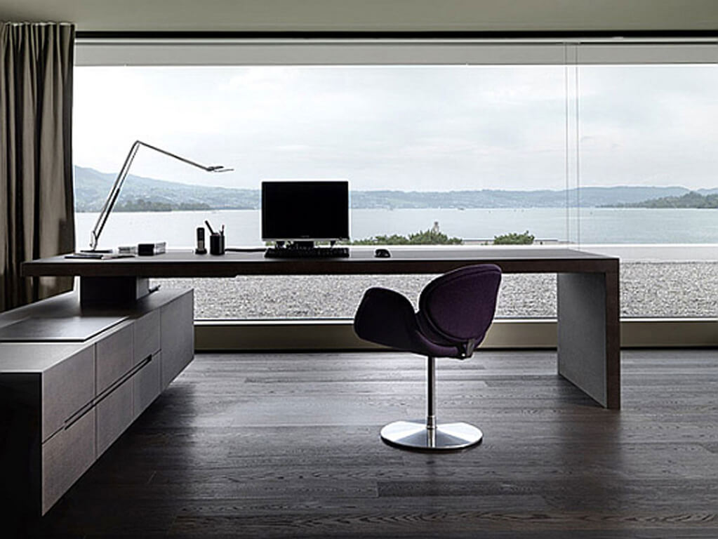3 amenajare birou modern – minimalist – contemporan 2 – birou cu sticla