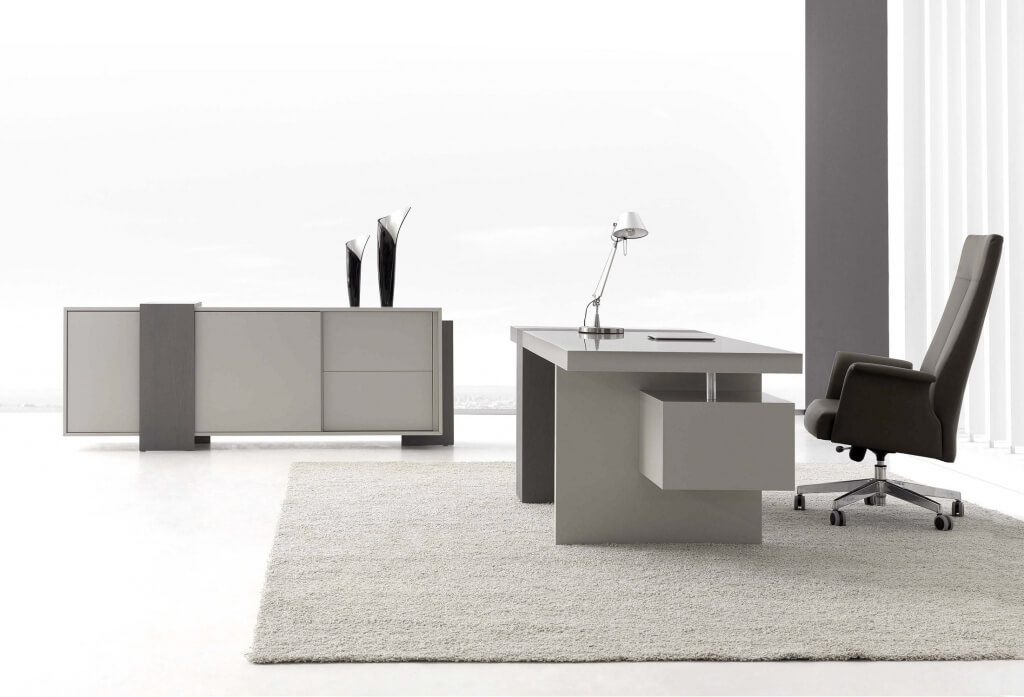 3 amenajare birou modern – minimalist – contemporan – birou alb 13
