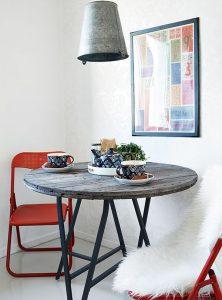 3.4. Stiluri de amenajare Design Industrial Set de Masa cu Scaune
