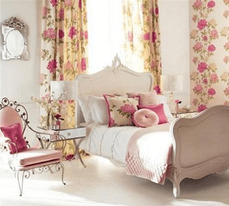 4. Stiluri de amenajare Design Romantic Dormitor
