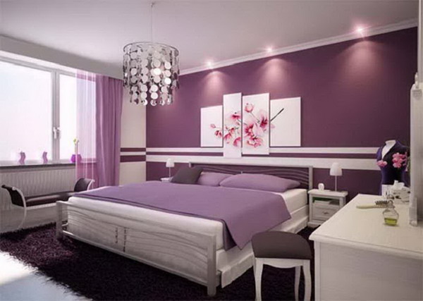 5 culori dormitoare – dormitoare purpuriu mov lila 3