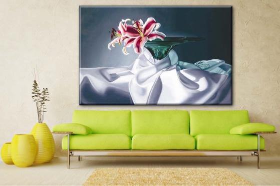 5.8. Stiluri de amenajare Design Modern Tablou si Vaze de flori