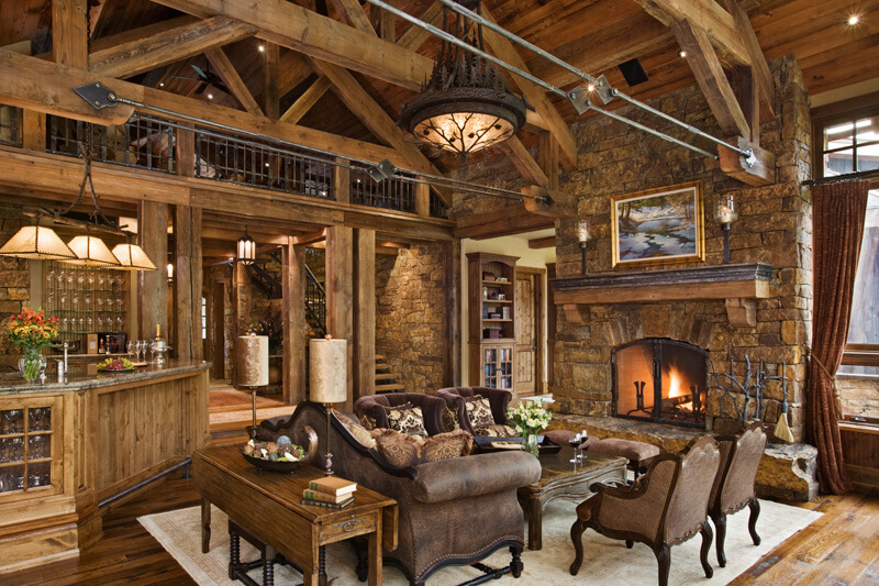 6.1. Stiluri de amenajare Design Rustic Sufragerie