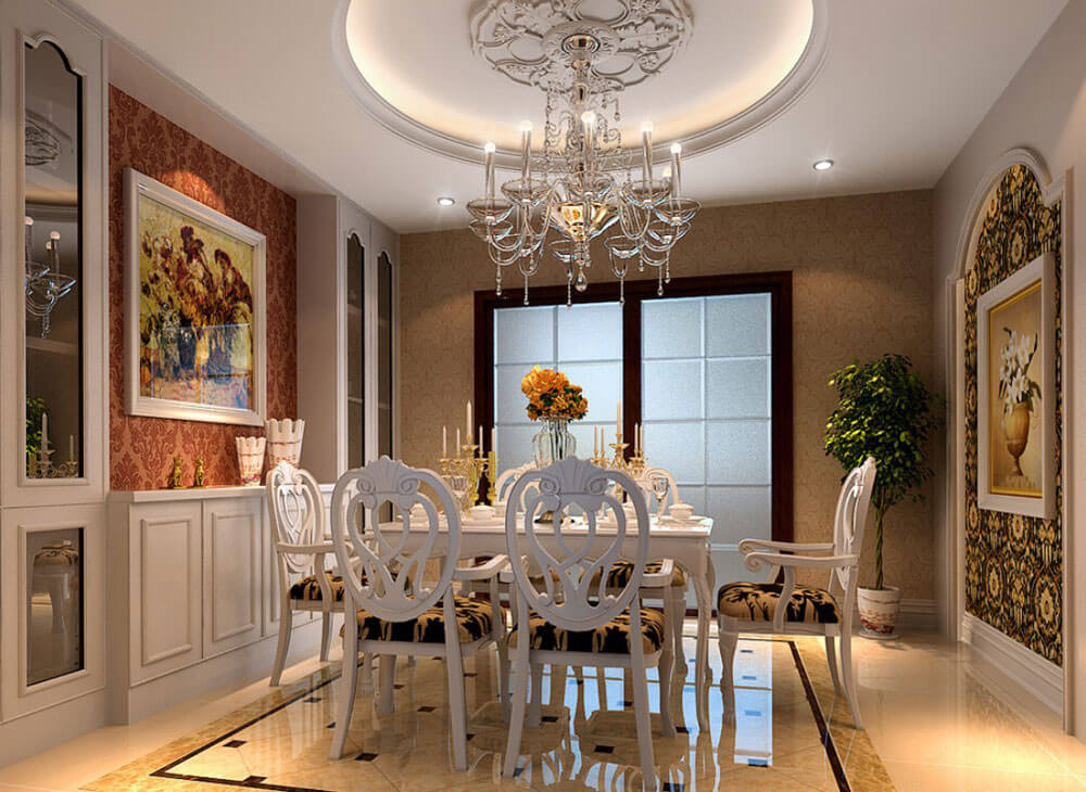 7. Stiluri de amenajare Design Clasic Dining room