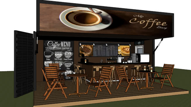amanajarea spatii comerciale mici – bar&cafenea 4