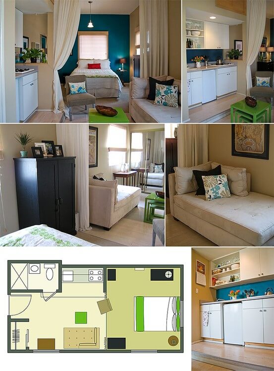 amenajare spatii mici de locuit – apartament 6