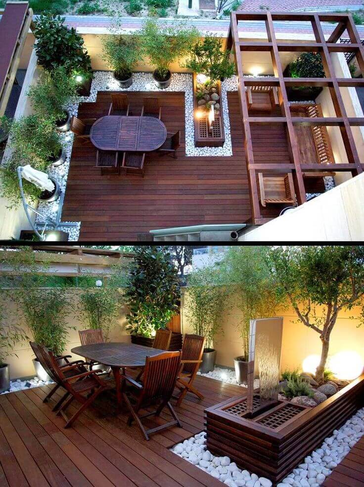 amenajarea spatiilor mici exterioare – curtea sau gradina 1
