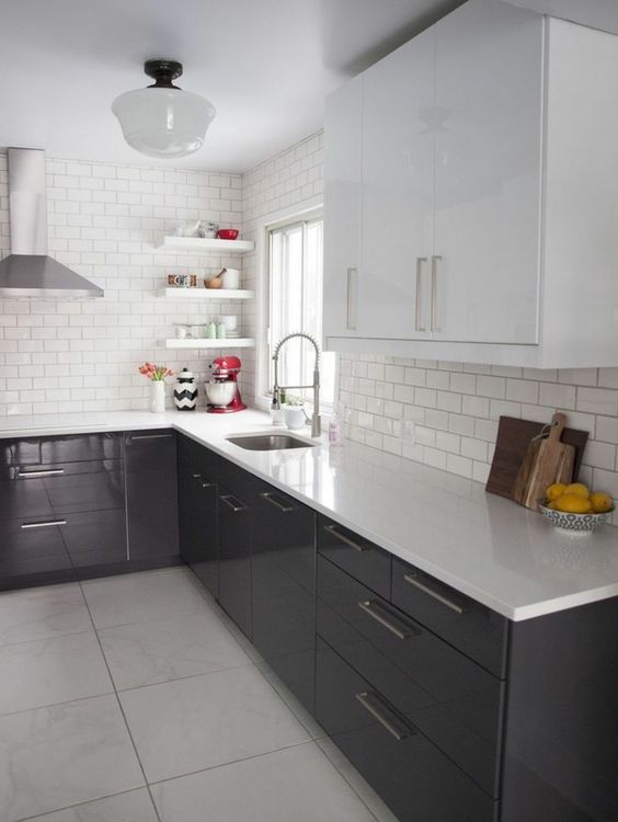 bucatarie moderna de apartament 2