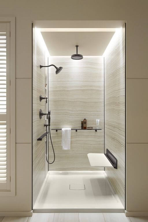 iluminarea spatiilor mici – baie