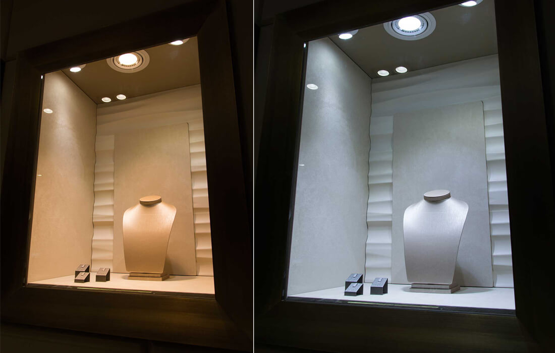 iluminarea spatiilor mici comerciale 1