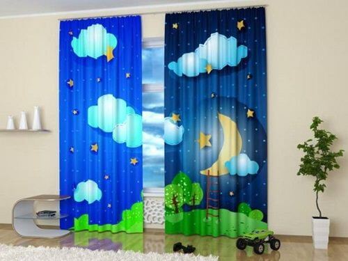modele de perdele si draperii in camera copilului 5