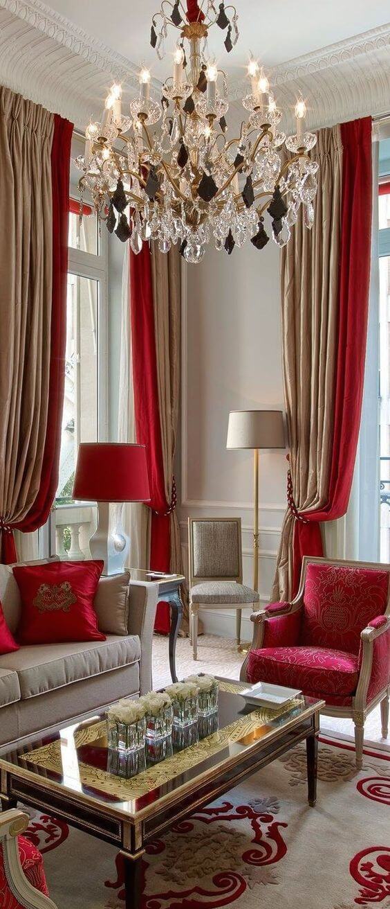 modele de perdele si draperii in stil clasic 2