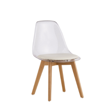 scaun transparent scaun transparent lemn