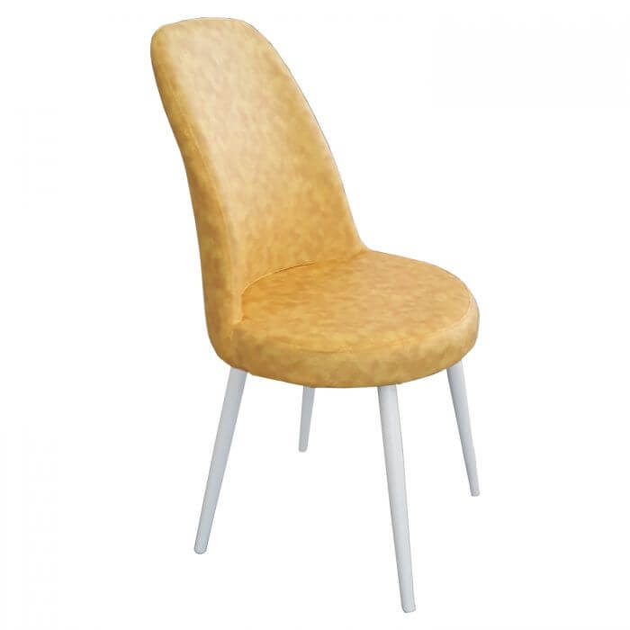 3. Amenajarea casei – Modernizarea unei case la tara – Produse Homelux – Mobilier – Scaun Bergere Galben
