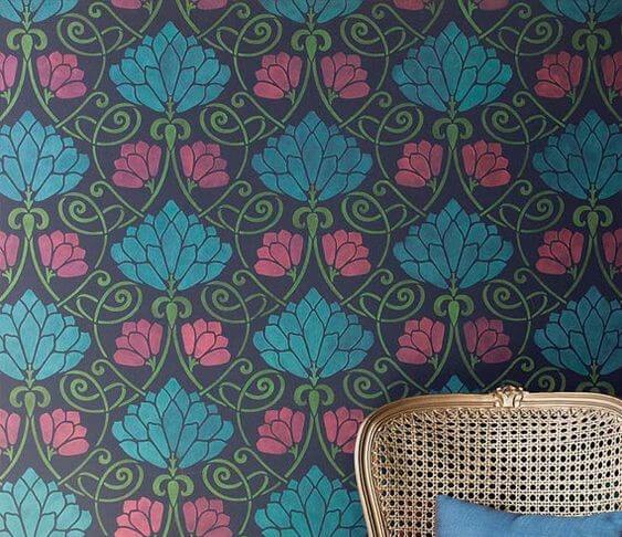 sablon flori