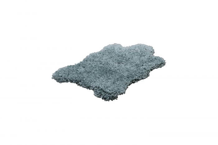 covor sheepskin turcoaz