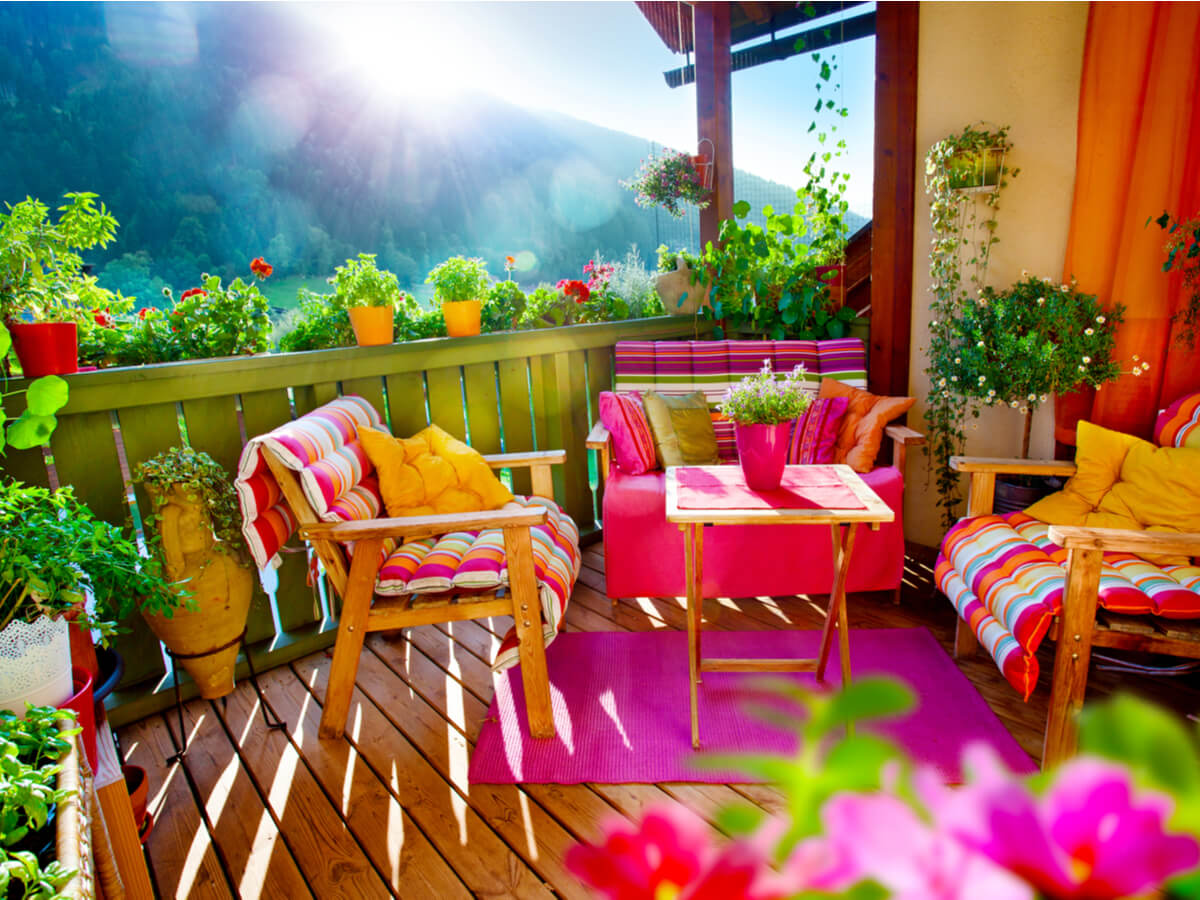 balcon colorat