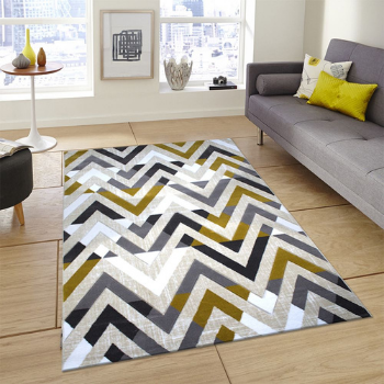 covor geometric multicolor