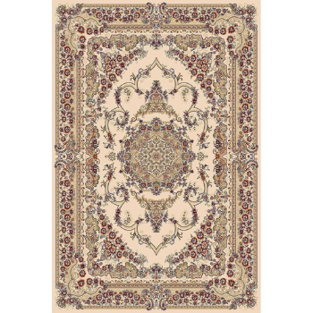covor oriental crem bordo