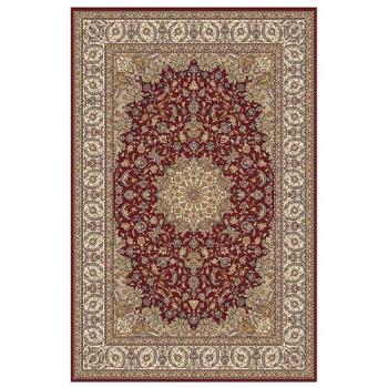 covor oriental crem verde
